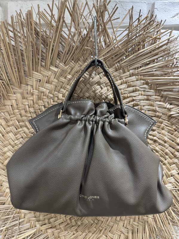 Sac avec bandoulière kaki « Claudie »