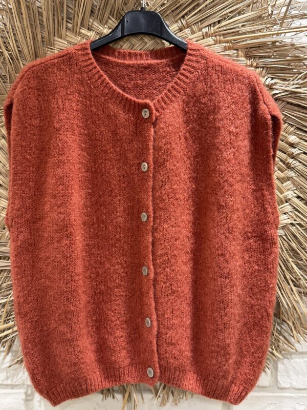 Gilet sans manches Terracotta
TU