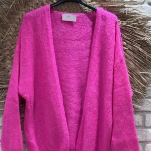 Gilet fuschia 
TU
