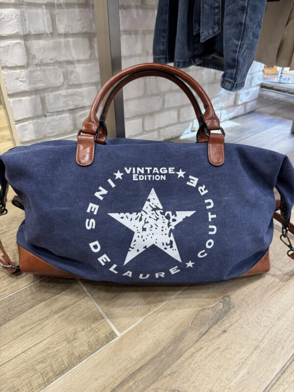 Sac de voyage avec bandoulière « Bleu »
