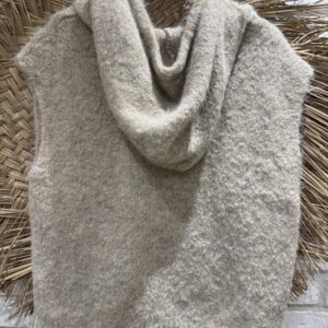 Pull sans manches à capuche beige
TU – Image 2