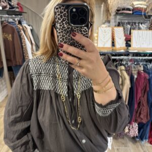 Chemise Agathe marron
TU