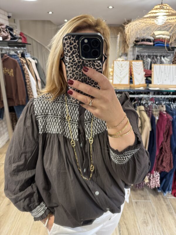 Chemise Agathe marron
TU