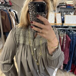 Chemise Agathe, marron clair
TU