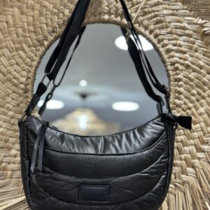 Sac banane doudoune noir
