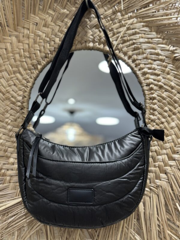 Sac banane doudoune noir