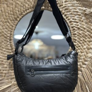 Sac banane doudoune noir – Image 2