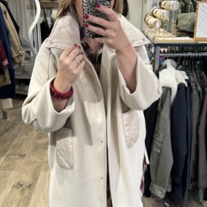 Veste beige oversize 
TU 38 au 42