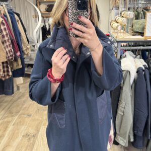 Veste bleue oversize
TU 38 au 42