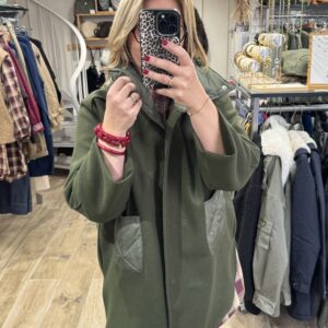 Veste kaki oversize
TU 38 au 44