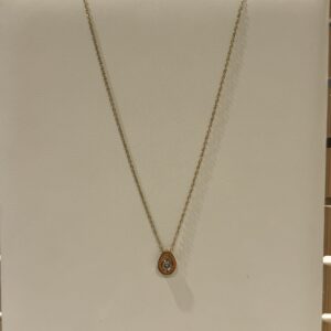 Collier doré en acier inoxydable
Anaïs