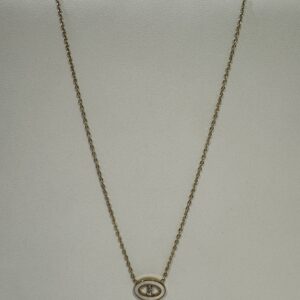 Collier doré en acier inoxydable
Clémence