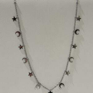 Collier argent en acier inoxydable
Étoile