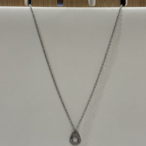 Collier argent en acier inoxydable
Léa