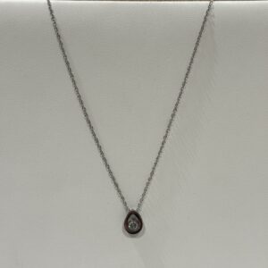 Collier argent en acier inoxydable
Anaïs
