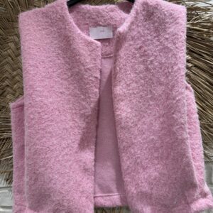 Gilet sans manches rose TU36/40