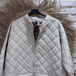 Veste matelassé doublure léopard TU 38/42