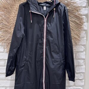 Coupe-vent avec capuche noir