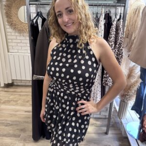 Robe à motifs Anaïs TU 36/40